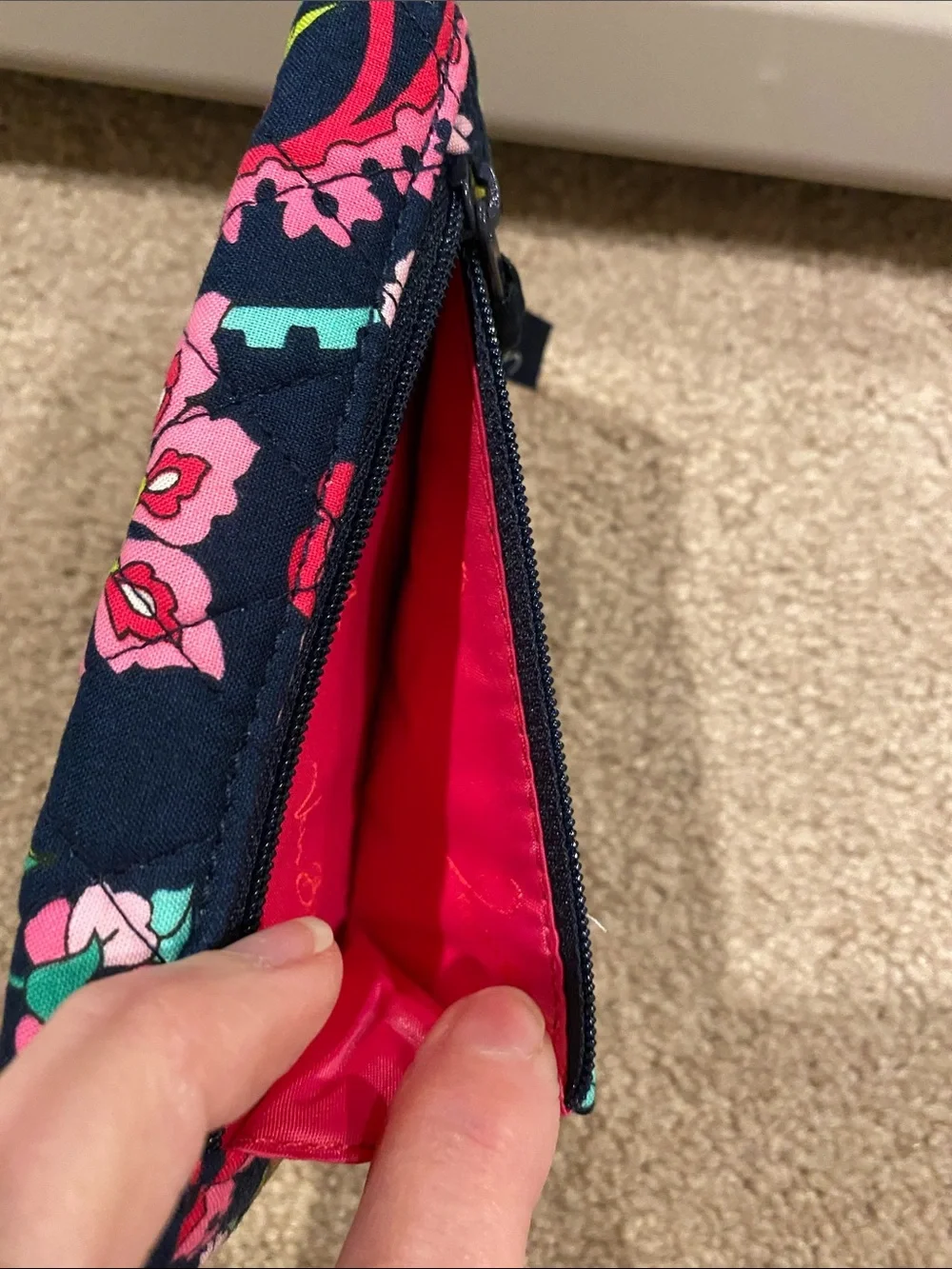 Vera Bradley Trifold Wallet. NWOT. Petal Paisley